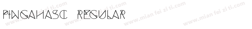 PingahaSC Regular字体转换
